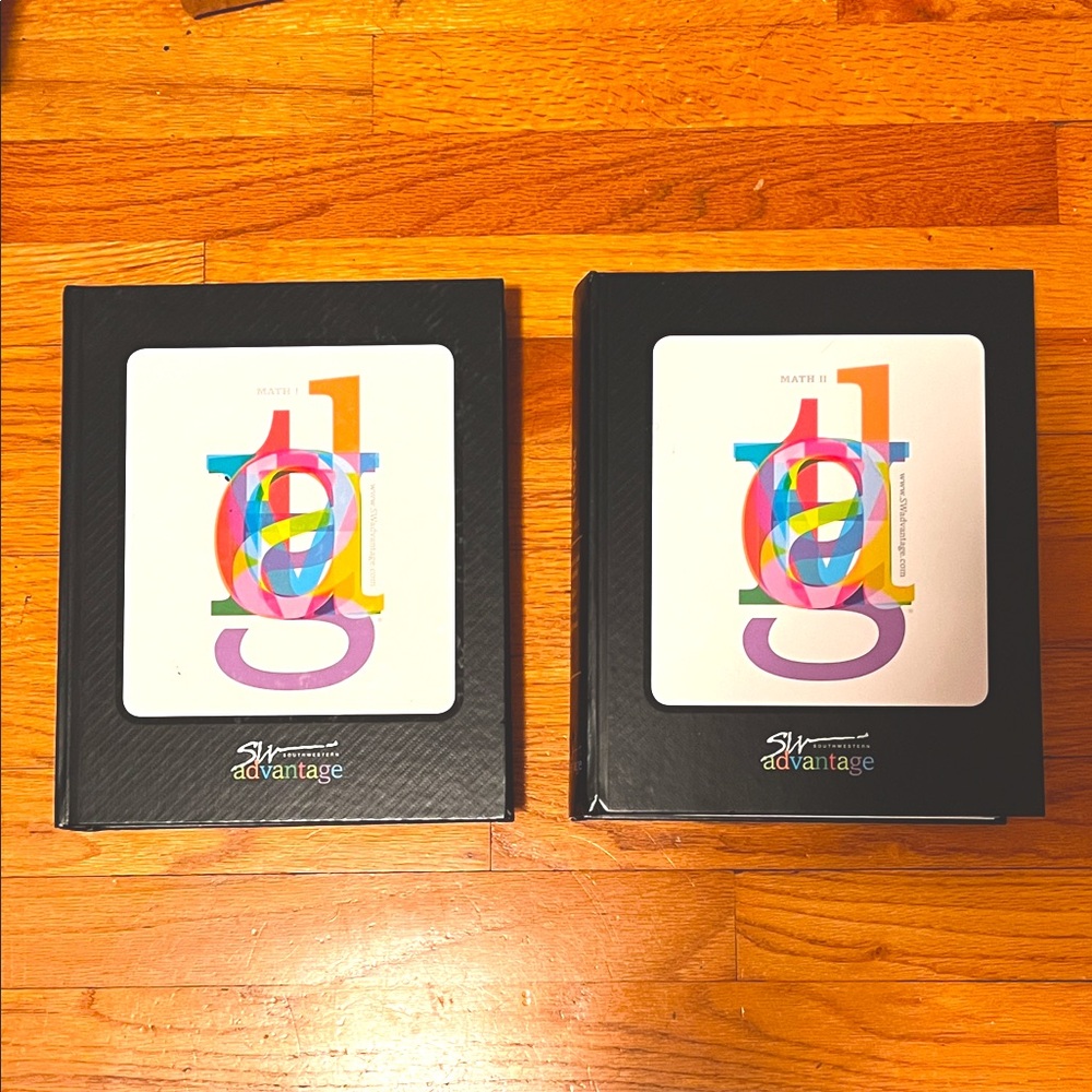 Shaw Advantage Black and Multicolor Books